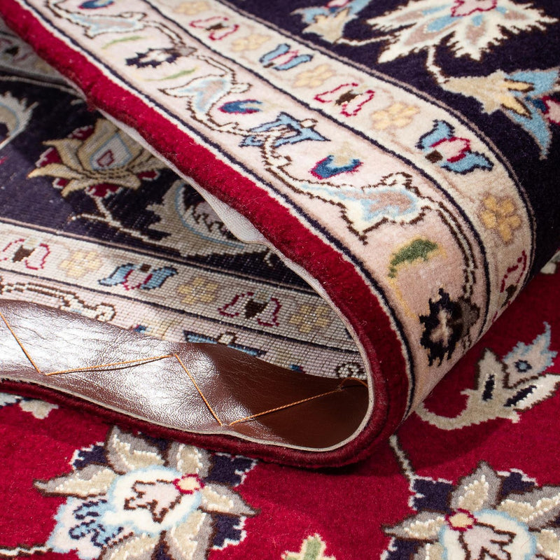 Persisk matta - Tabriz - Royal - 207 x 155 cm - mörkröd