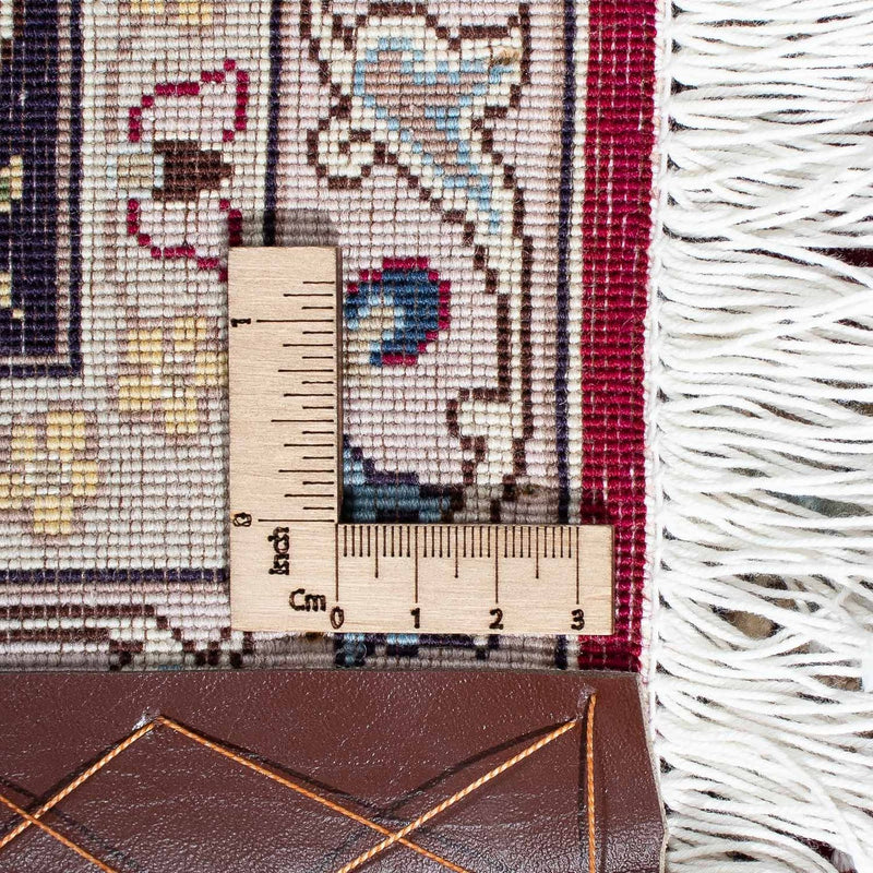 Persisk matta - Tabriz - Royal - 207 x 155 cm - mörkröd