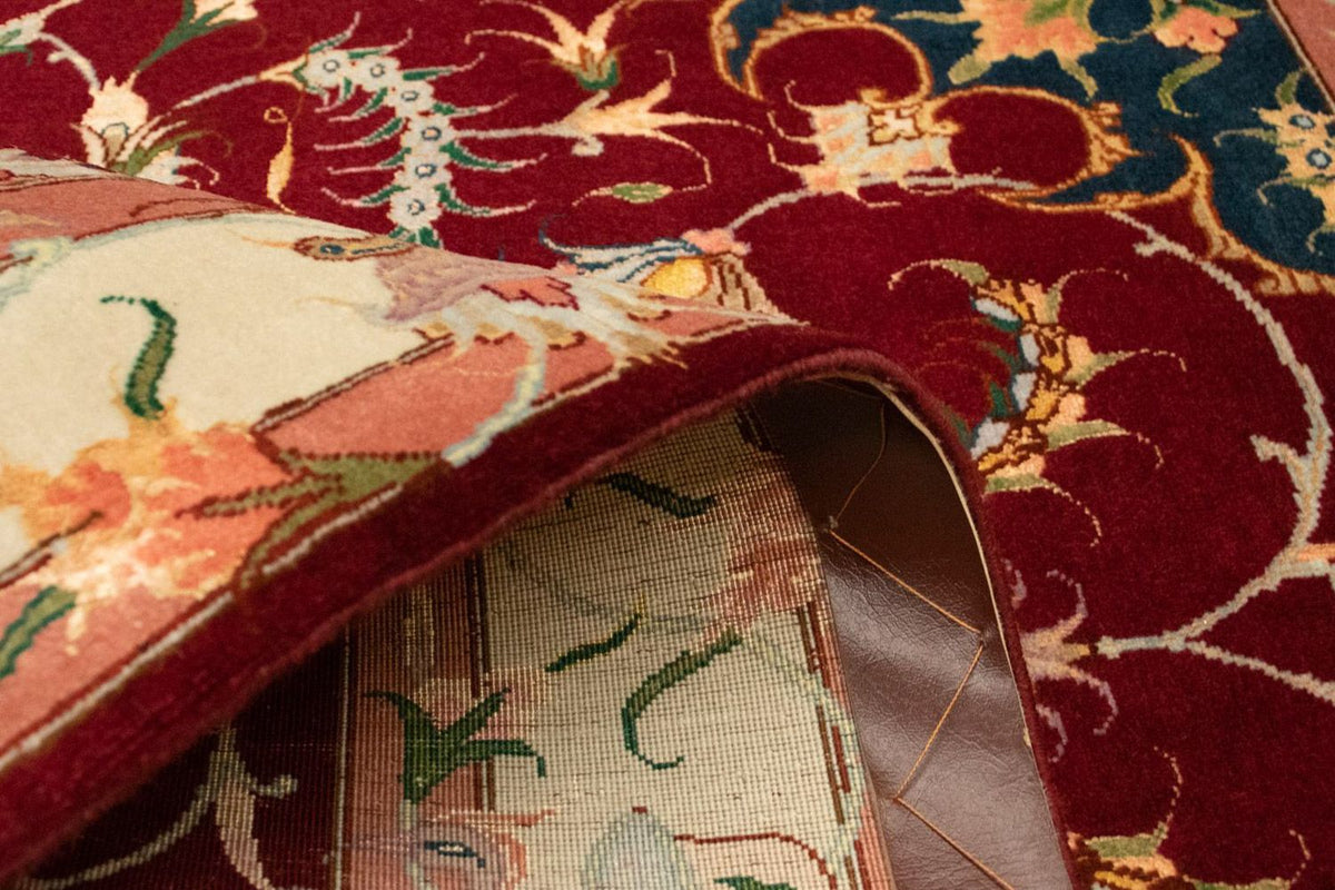 Persisk matta - Tabriz - Royal - 150 x 101 cm - röd