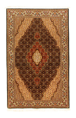 Persisk matta - Tabriz - Royal - 155 x 100 cm - mörkblå