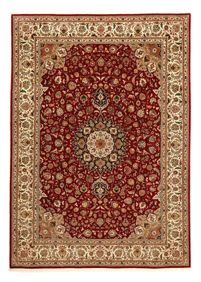 Persisk matta - Tabriz - Royal - 348 x 252 cm - mörkröd