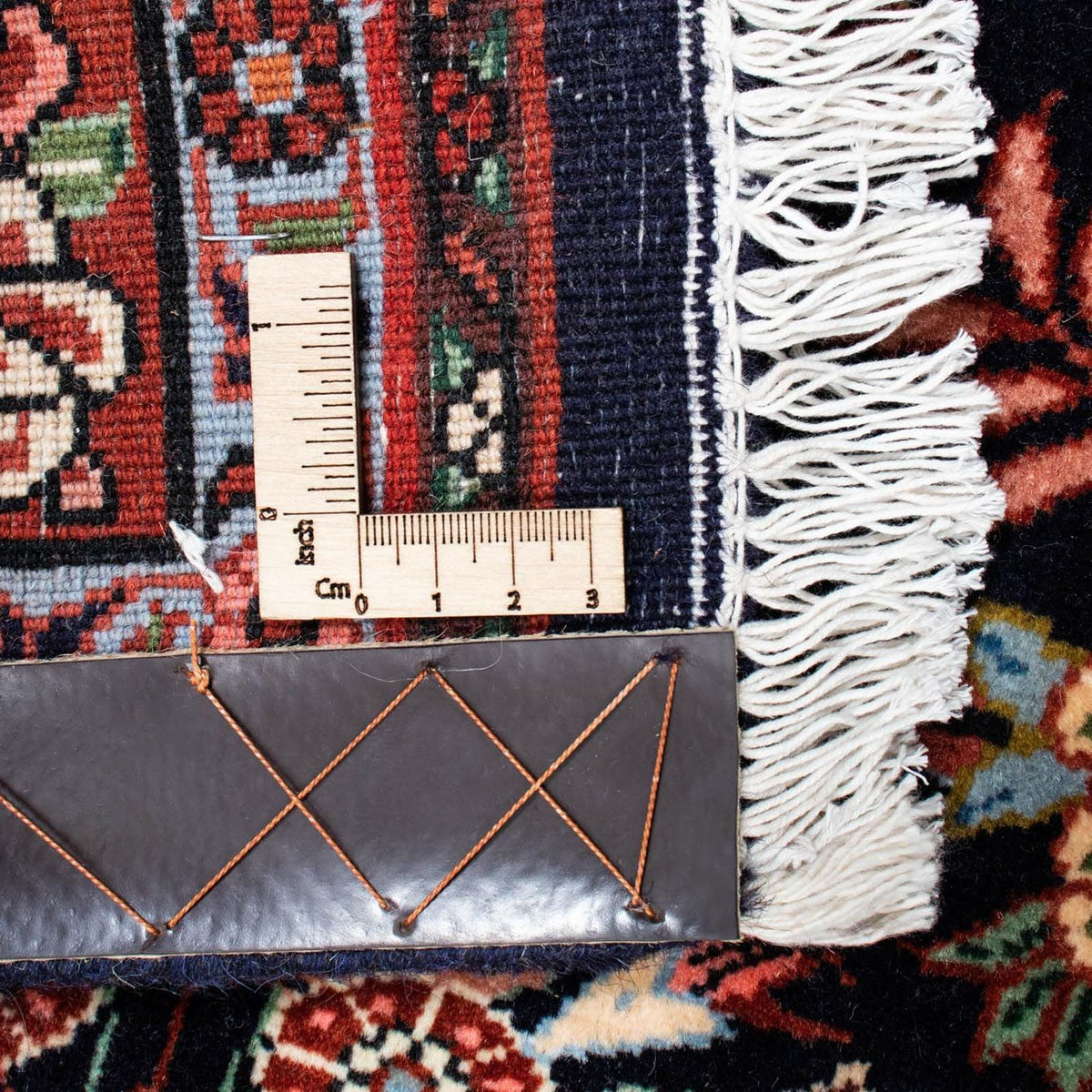 Persisk matta - Bijar - 210 x 133 cm - mörkblå