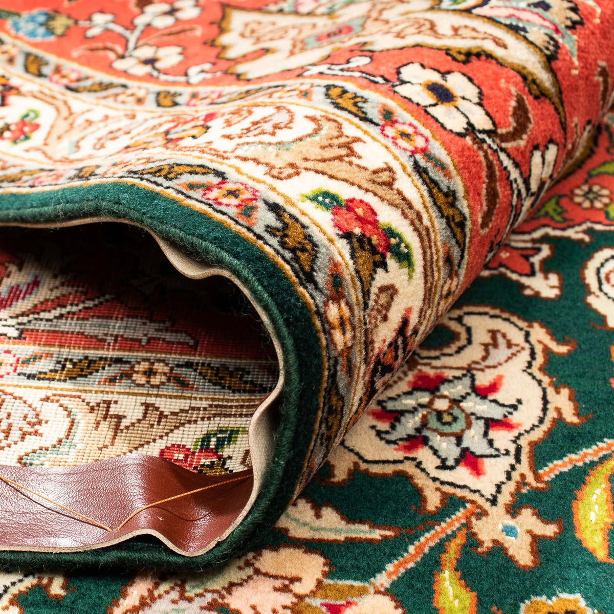 Persisk matta - Tabriz - Royal - 295 x 198 cm - röd