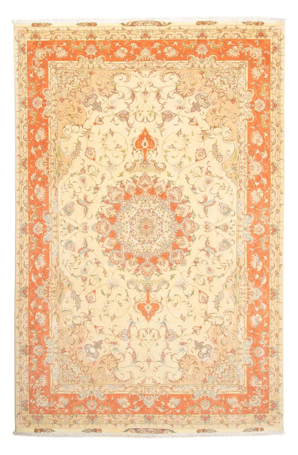 Persisk matta - Tabriz - Royal - 300 x 202 cm - beige