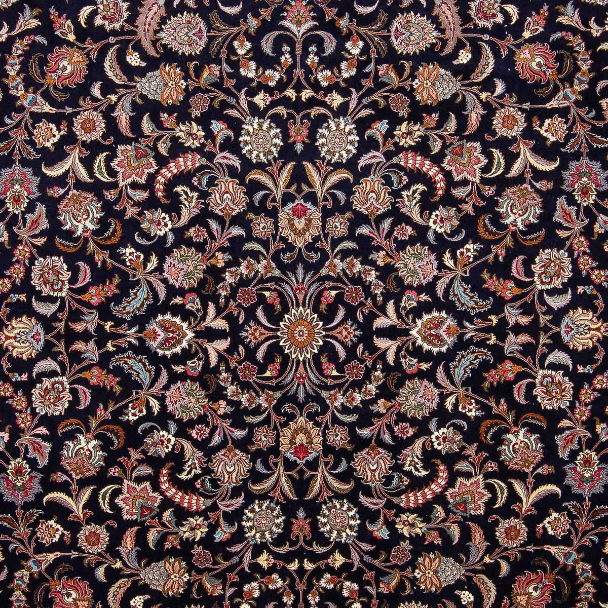 Persisk matta - Tabriz - Royal - 308 x 252 cm - mörkblå