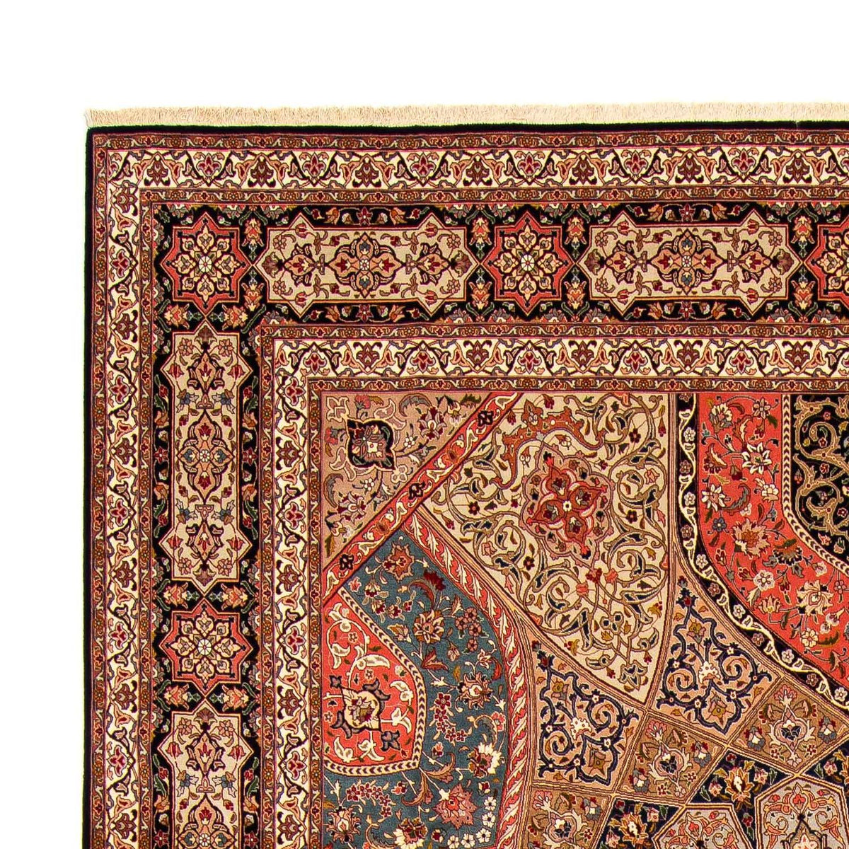 Persisk matta - Tabriz - Royal - 405 x 300 cm - flerfärgad