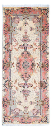 Runner Persisk matta - Tabriz - Royal - 203 x 80 cm - beige