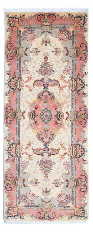 Runner Persisk matta - Tabriz - Royal - 203 x 80 cm - beige