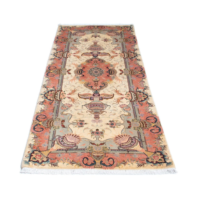 Runner Persisk matta - Tabriz - Royal - 203 x 80 cm - beige
