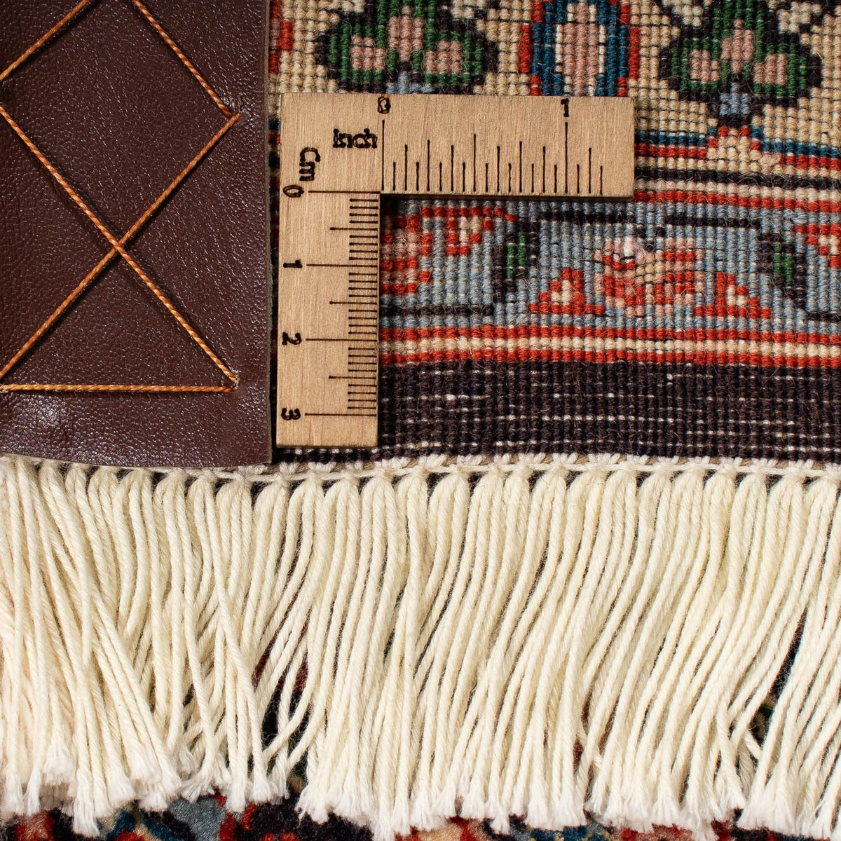 Persisk matta - Tabriz - 252 x 201 cm - mörkblå