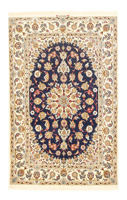 Persisk matta - Isfahan - Premium - 171 x 108 cm - mörkblå