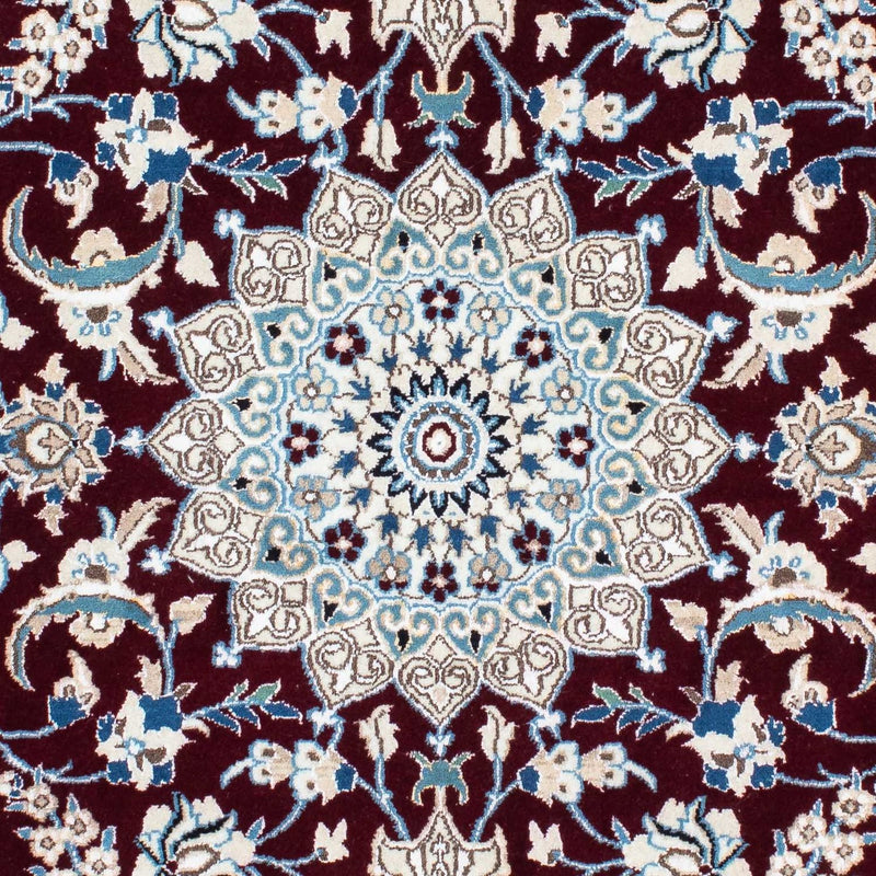 Persisk matta - Nain - Royal - 182 x 110 cm - mörkröd