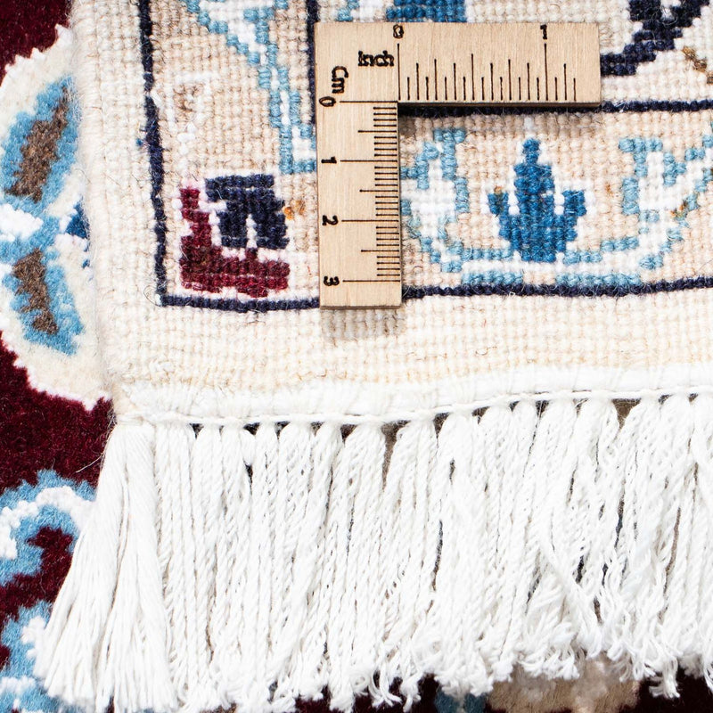 Persisk matta - Nain - Royal - 182 x 110 cm - mörkröd