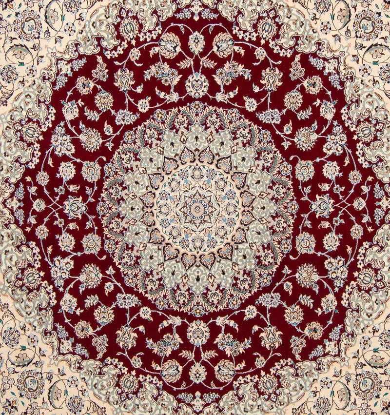 Persisk matta - Nain - Premium kvadrat  - 211 x 200 cm - beige