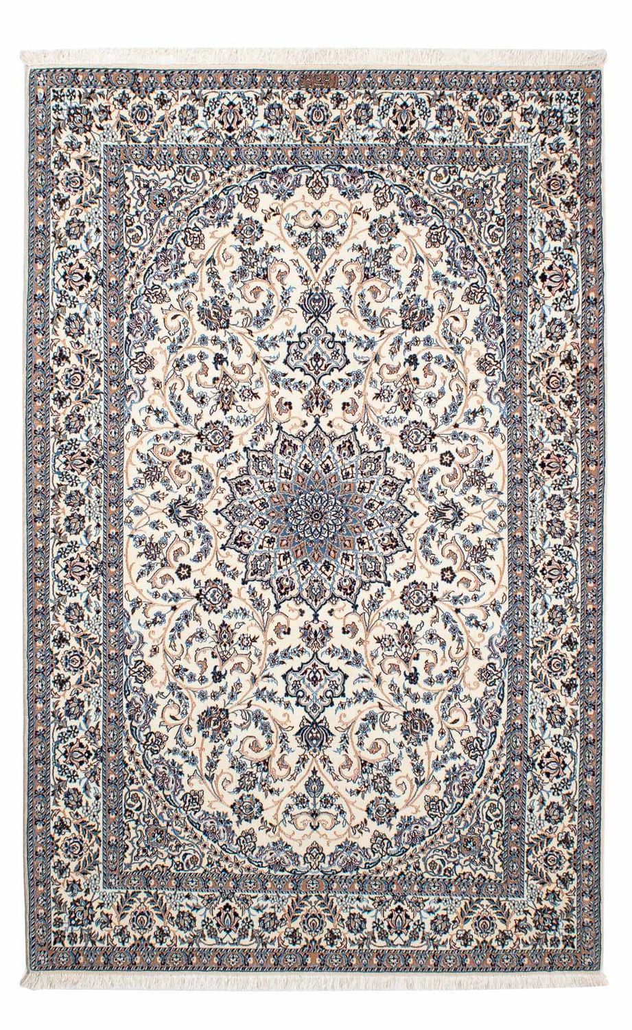 Persisk matta - Nain - Premium - 206 x 131 cm - beige