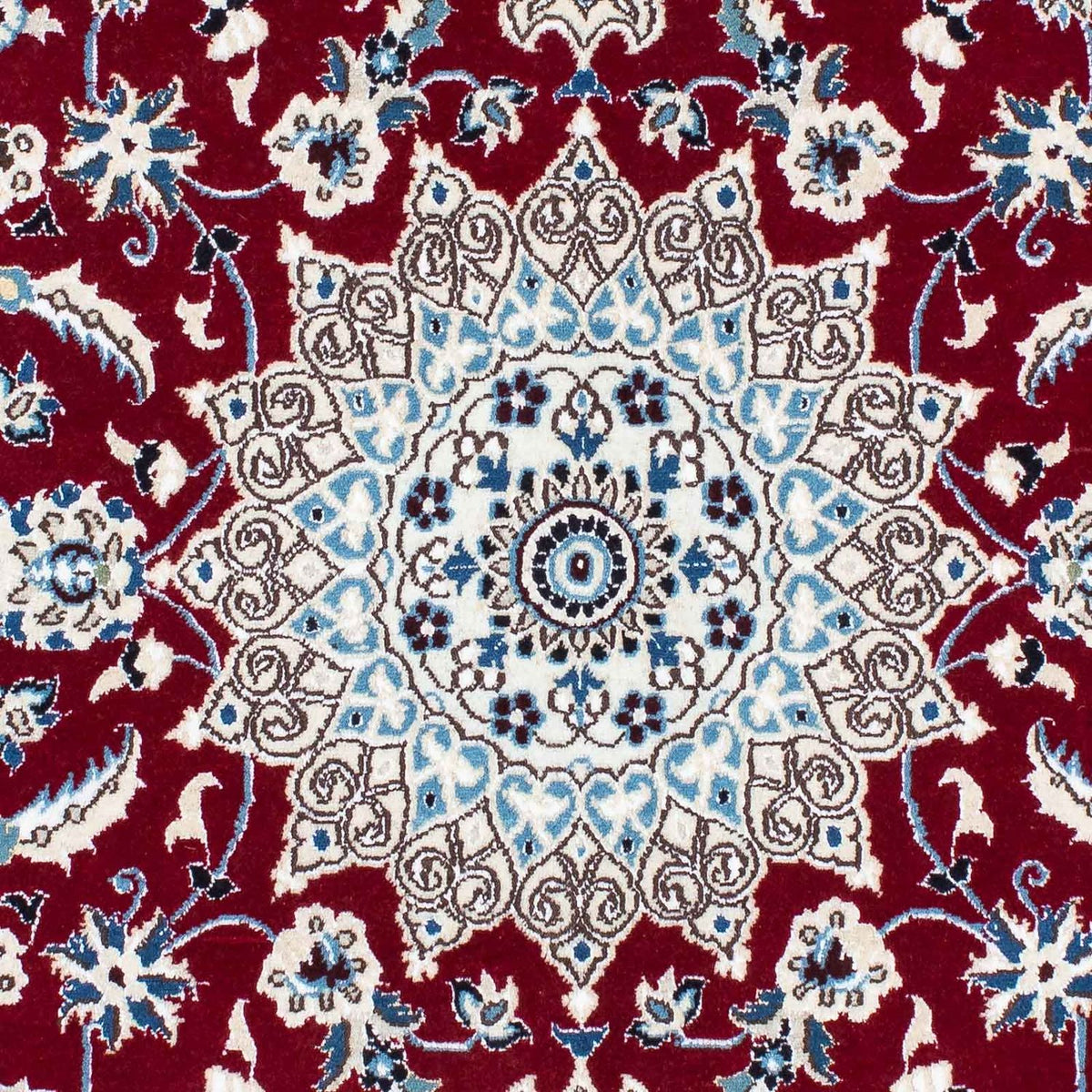 Runner Persisk matta - Nain - Royal - 177 x 107 cm - mörkröd