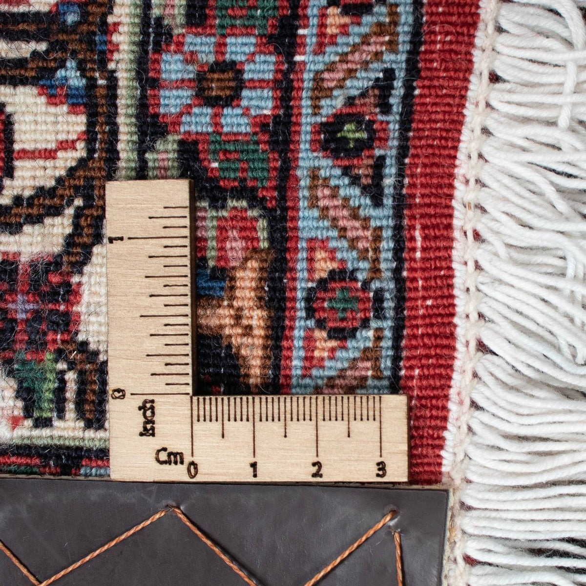 Persisk matta - Bijar - 214 x 131 cm - ljusröd