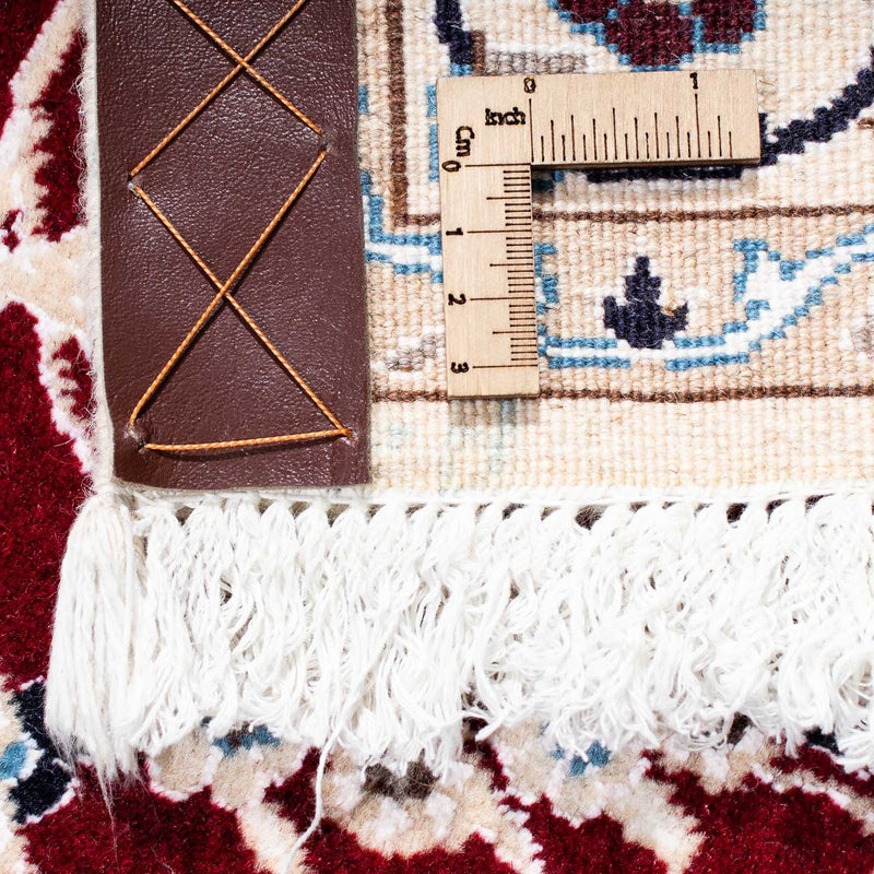 Persisk matta - Nain - Royal - 163 x 115 cm - mörkröd