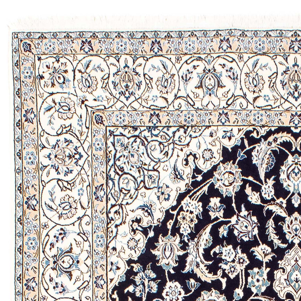 Persisk matta - Nain - Royal - 251 x 200 cm - mörkblå