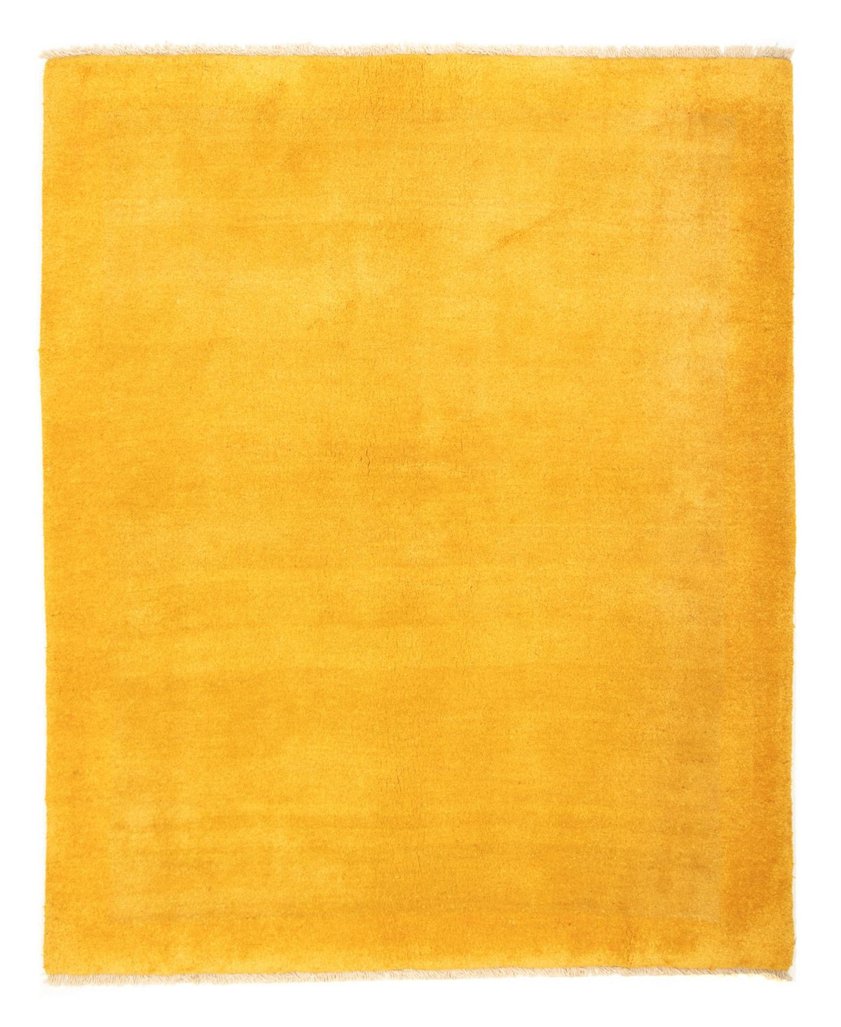 Gabbeh-matta - persisk kvadrat  - 208 x 178 cm - guld