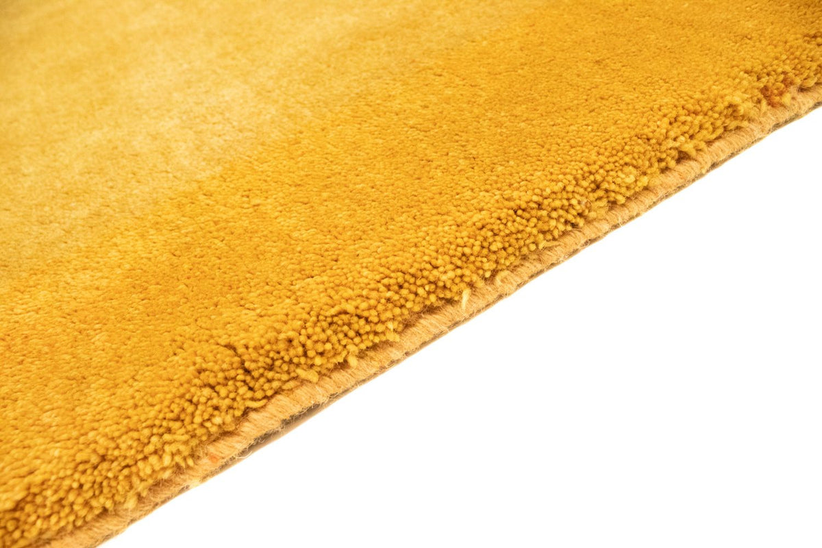 Gabbeh-matta - persisk kvadrat  - 208 x 178 cm - guld