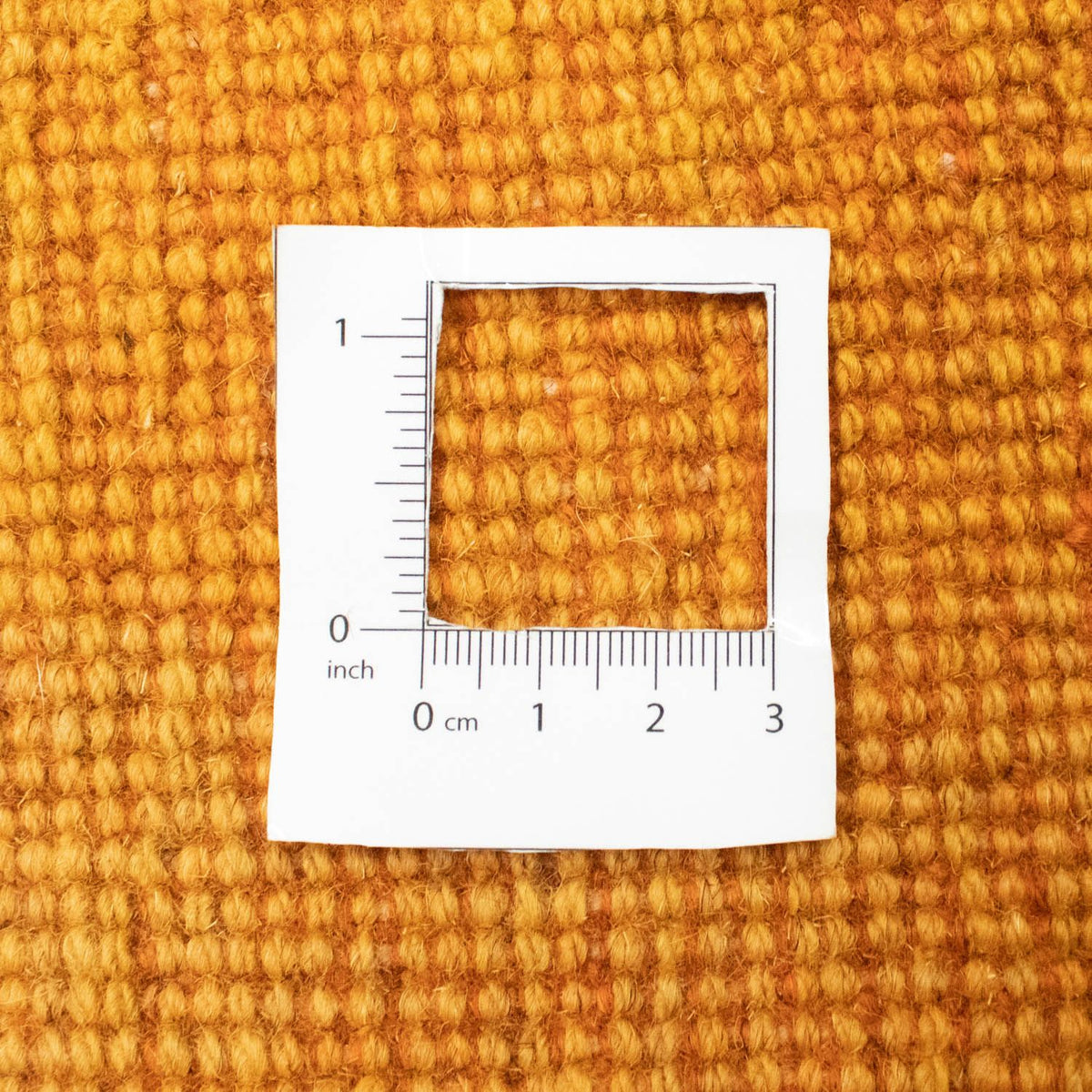 Gabbeh-matta - persisk kvadrat  - 208 x 178 cm - guld