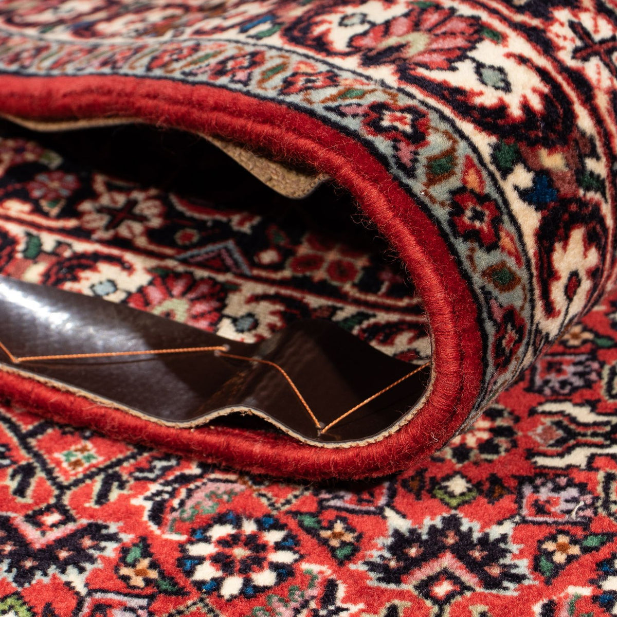 Persisk matta - Bijar - 302 x 210 cm - mörkröd