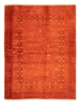 Gabbeh-matta - persisk - 226 x 177 cm - röd