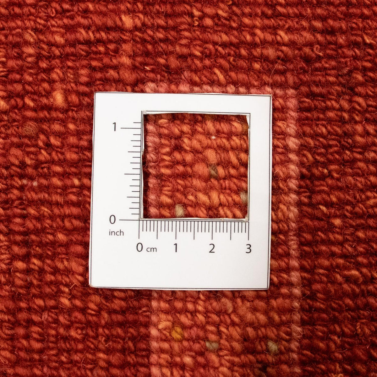 Gabbeh-matta - persisk - 226 x 177 cm - röd