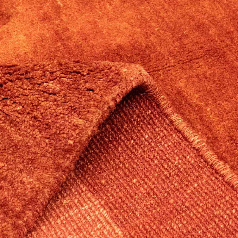 Gabbeh-matta - persisk - 242 x 170 cm - mörkröd