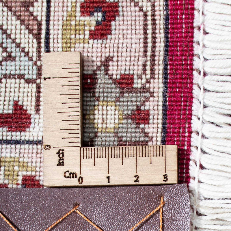 Persisk matta - Tabriz - Royal - 300 x 203 cm - mörkröd