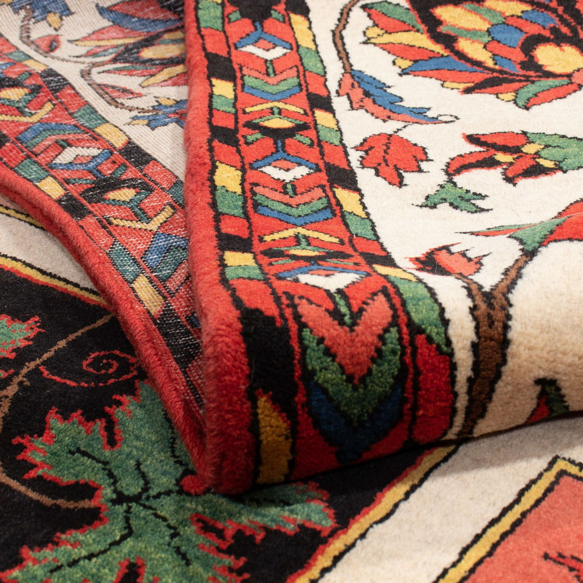 Persisk matta - Nomadic - 377 x 252 cm - mörkröd