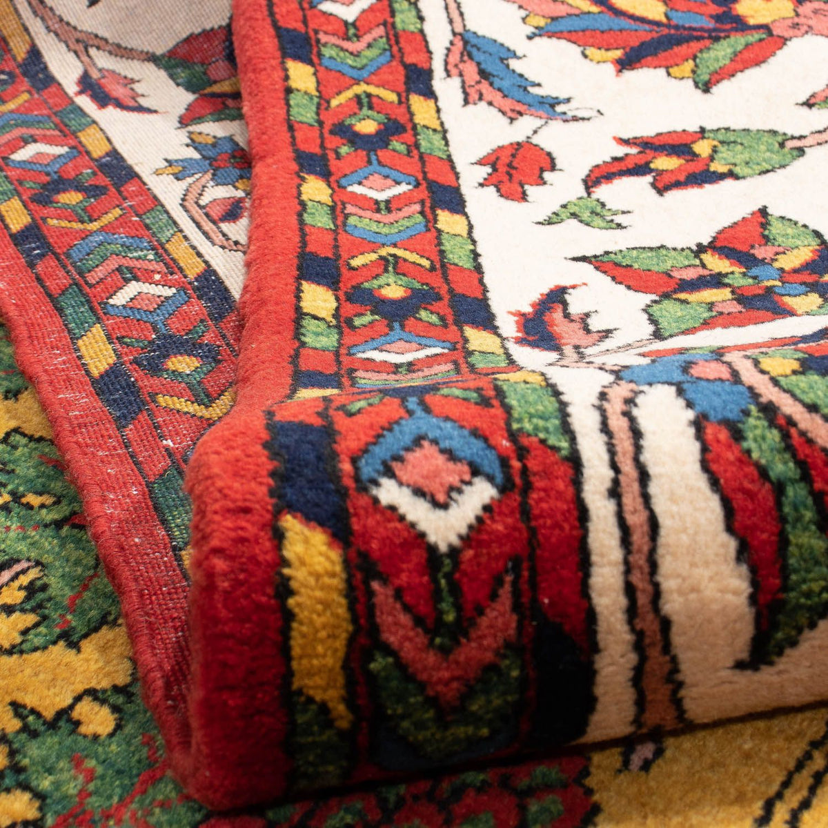 Persisk matta - Nomadic - 338 x 246 cm - mörkröd