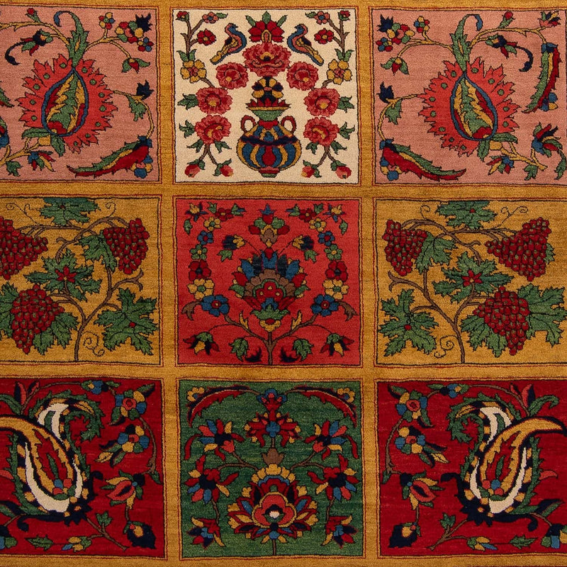 Persisk matta - Nomadic - 335 x 250 cm - mörkröd