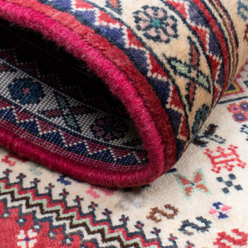 Persisk matta - Nomadic - 124 x 76 cm - ljusröd