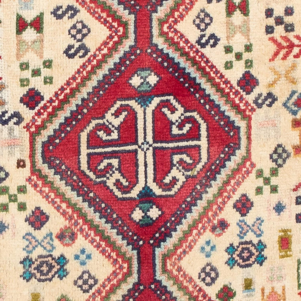 Persisk matta - Nomadic - 123 x 75 cm - ljusröd