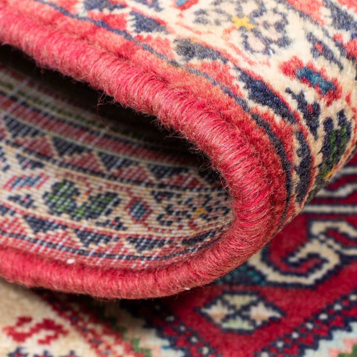 Persisk matta - Nomadic - 123 x 75 cm - ljusröd