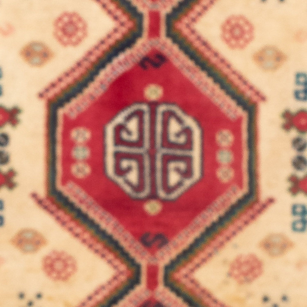 Persisk matta - Nomadic - 117 x 74 cm - ljusröd