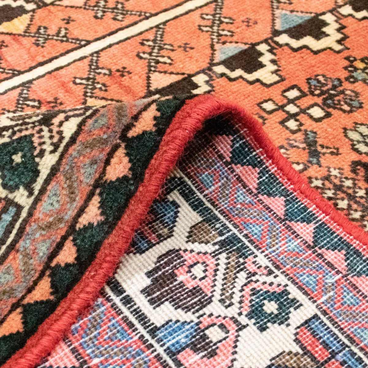 Persisk matta - Nomadic - 191 x 149 cm - röd