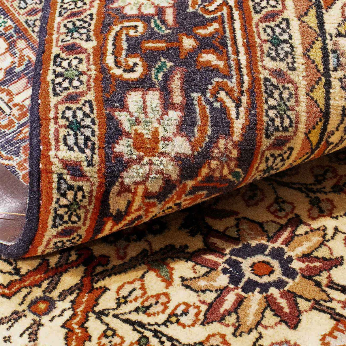 Persisk matta - Bijar - 172 x 108 cm - beige