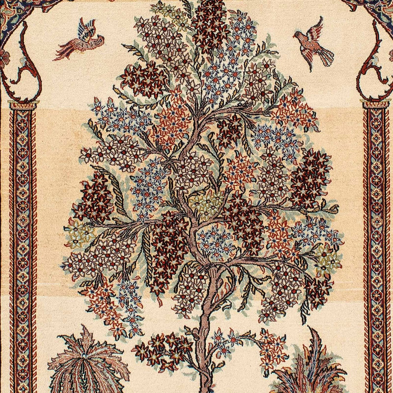 Persisk matta - Ghom - 210 x 135 cm - beige
