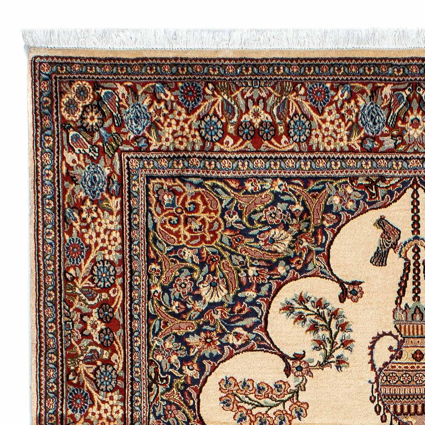 Qom Mattan 210x135cm - Persisk matta