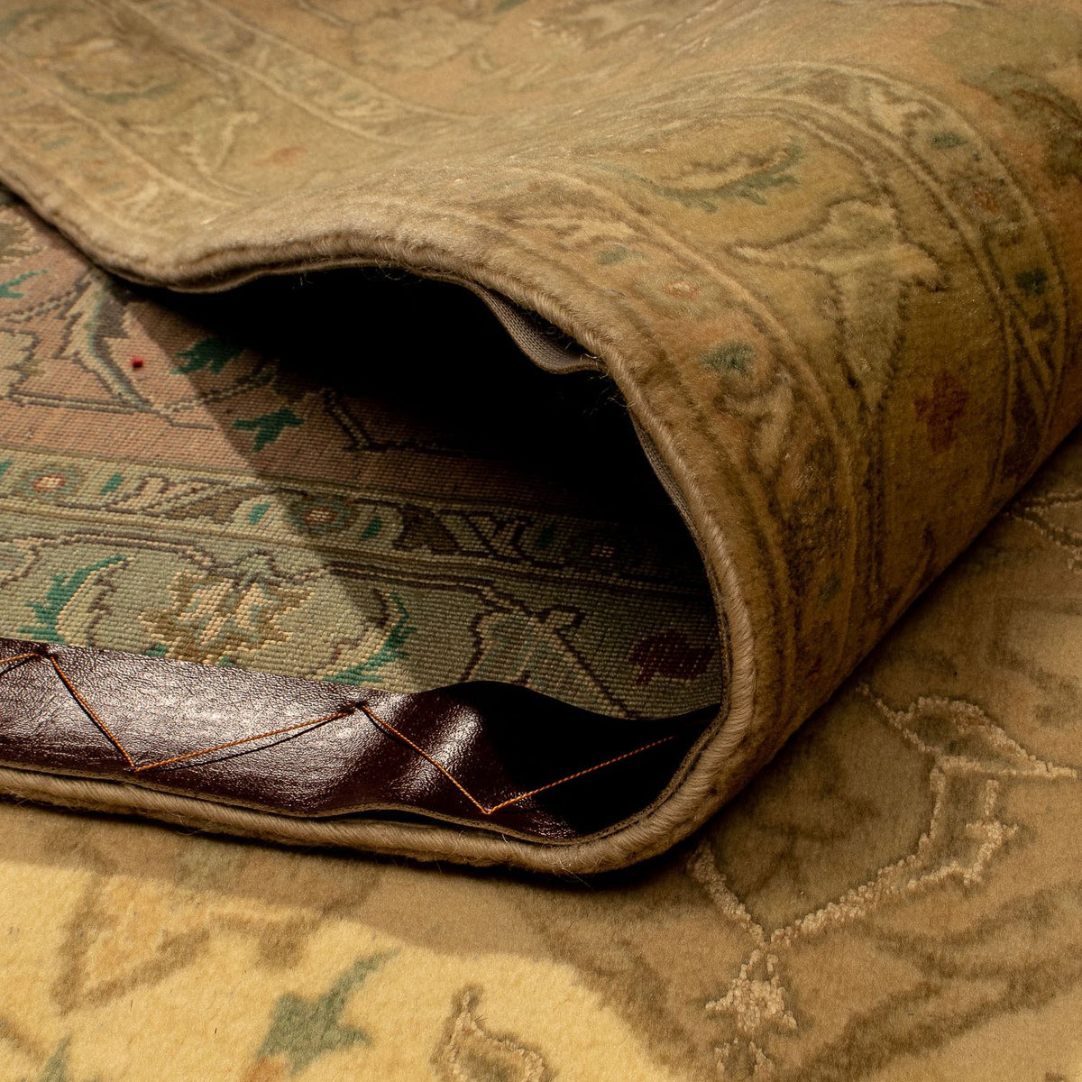 Persisk matta - Tabriz - Royal - 342 x 250 cm - guld