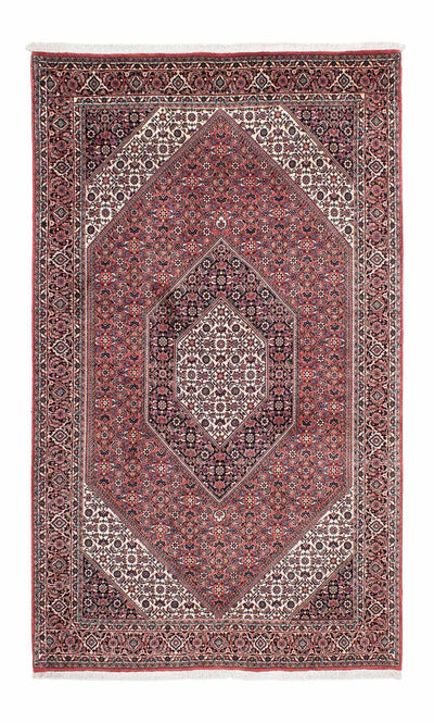 Bidjar Mattan 134x219cm - Persisk matta - ljusröd