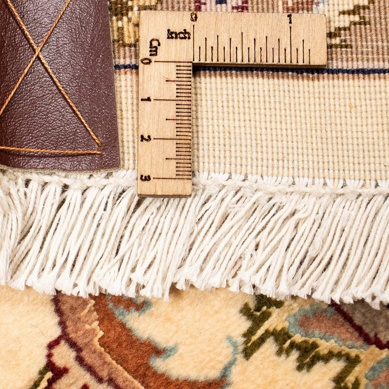 Persisk matta - Tabriz - 377 x 298 cm - ljusbrun