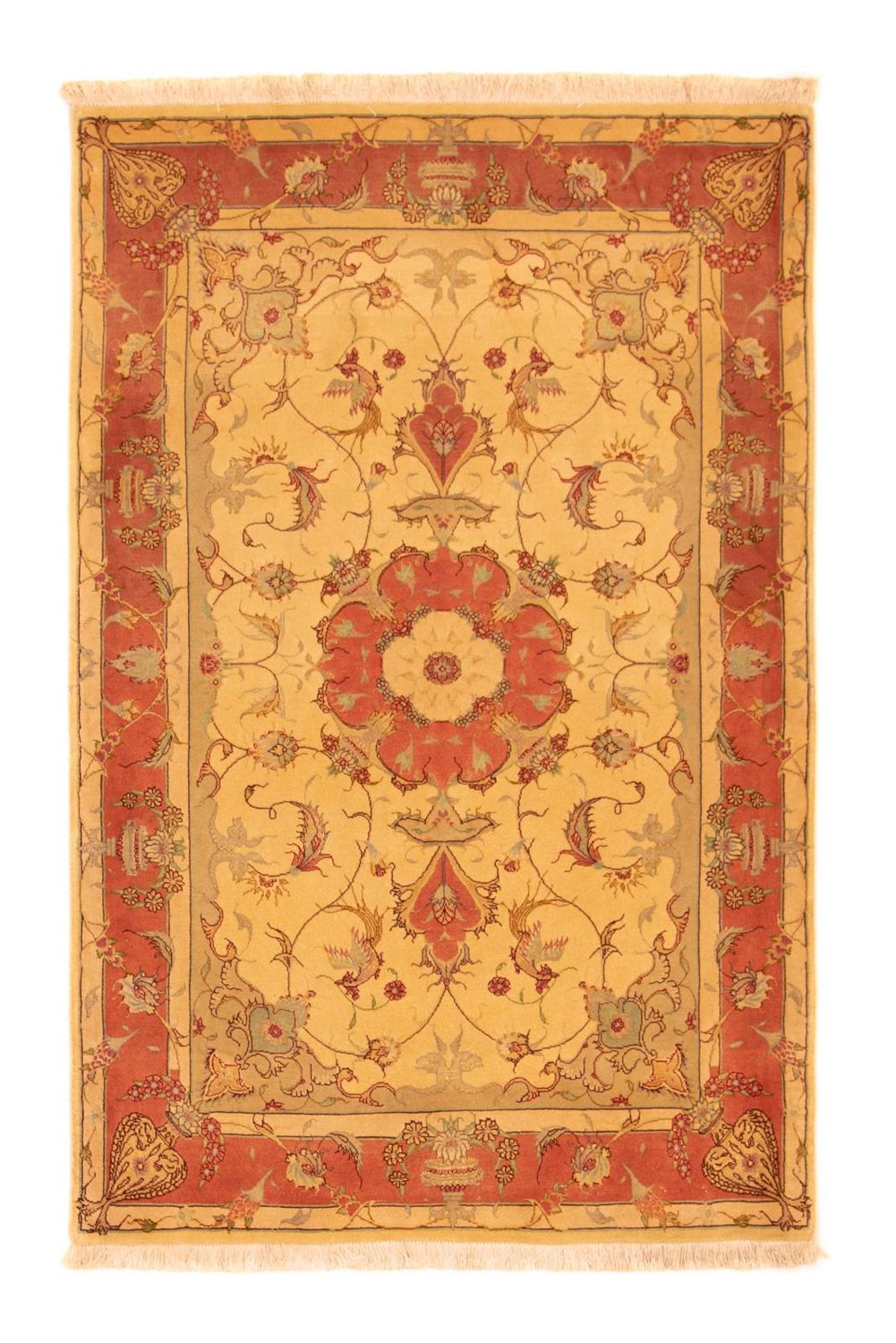 Persisk matta - Tabriz - Royal - 155 x 100 cm - beige