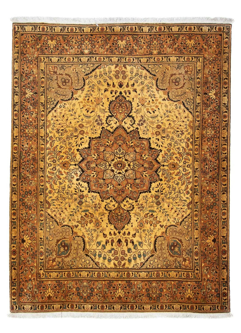 Persisk matta - Tabriz - 205 x 154 cm - brun