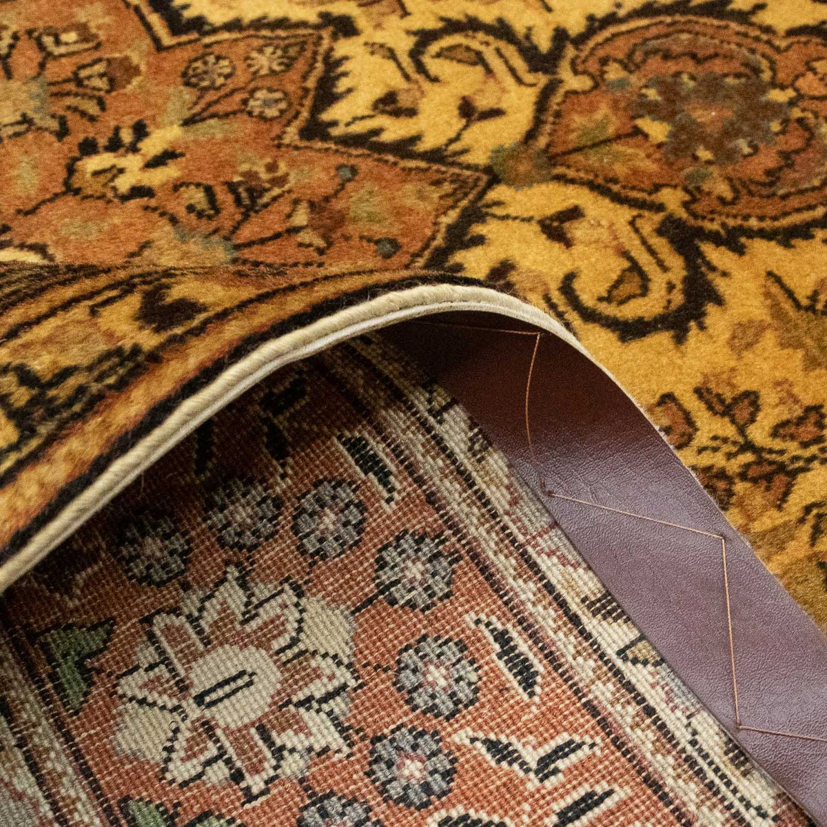 Persisk matta - Tabriz - 205 x 154 cm - brun