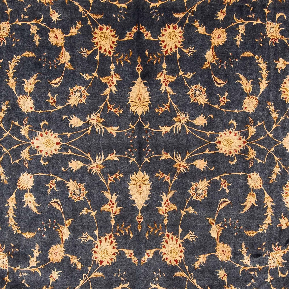 Persisk matta - Tabriz - Royal - 415 x 298 cm - mörkblå