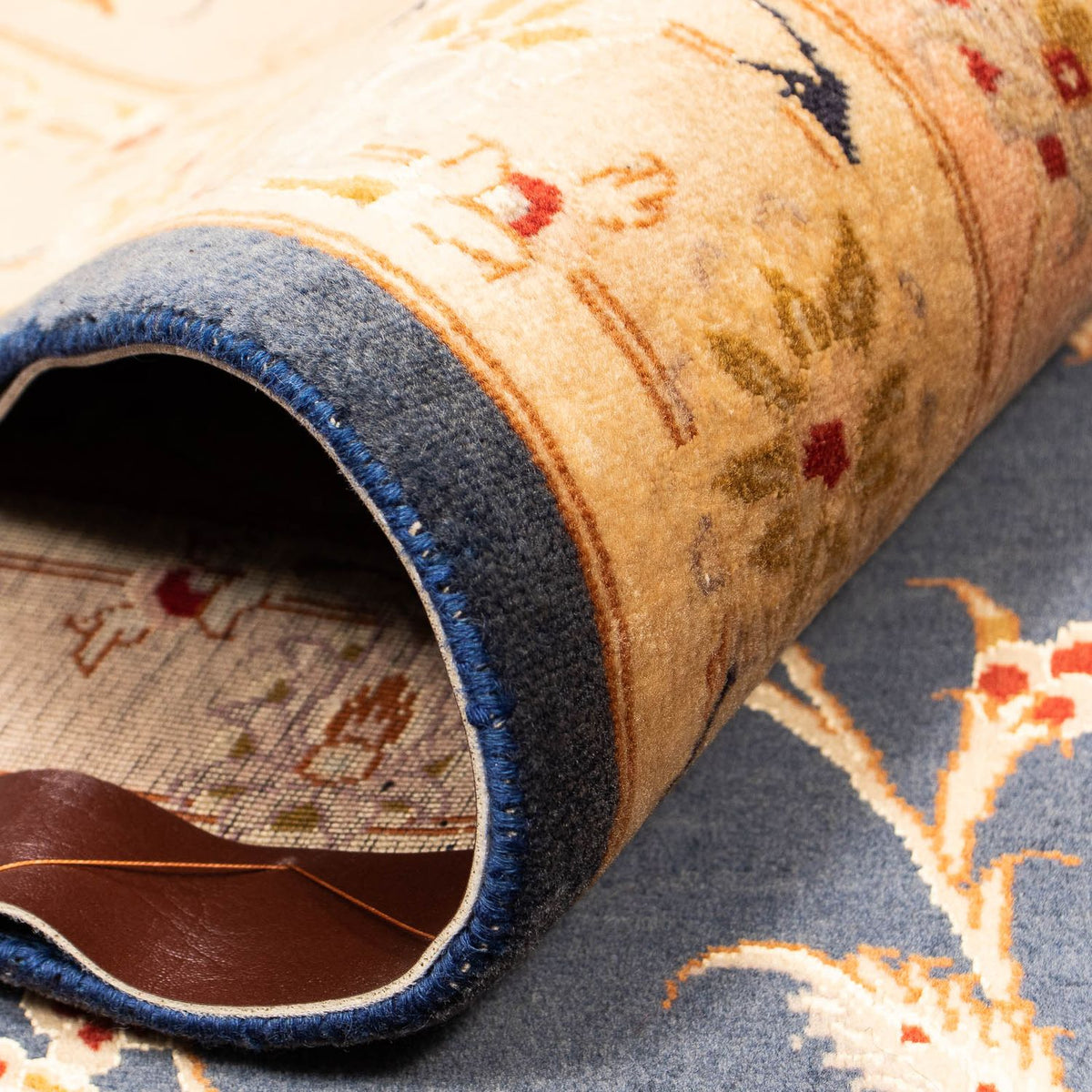 Persisk matta - Tabriz - Royal - 415 x 298 cm - mörkblå